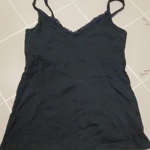 Tank with lace